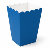 Royal Blue Mini Popcorn Treat Boxes, 5-Pack